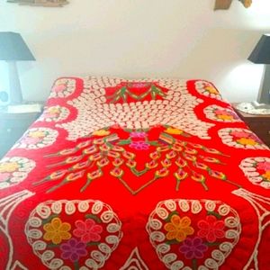 VTG King Chenille Bedspread